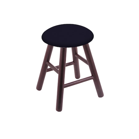 Oak Vanity Stool,Dark Cherry Finish,Canter Pine Seat